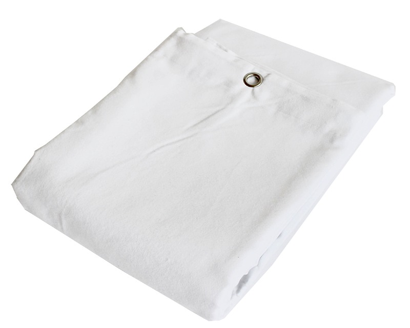 Molton Eyelet Backdrop (valkoinen, leveys x korkeus)