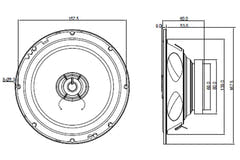 BLAUPUNKT ICx 662 2-tie Autokaiuttimet (17 cm, 6,5")