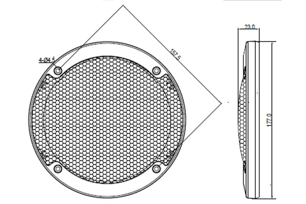 BLAUPUNKT ICx 662 2-tie Autokaiuttimet (17 cm, 6,5")