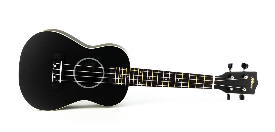 Reno RU300 Grand Konsertti Ukulelet (Black)