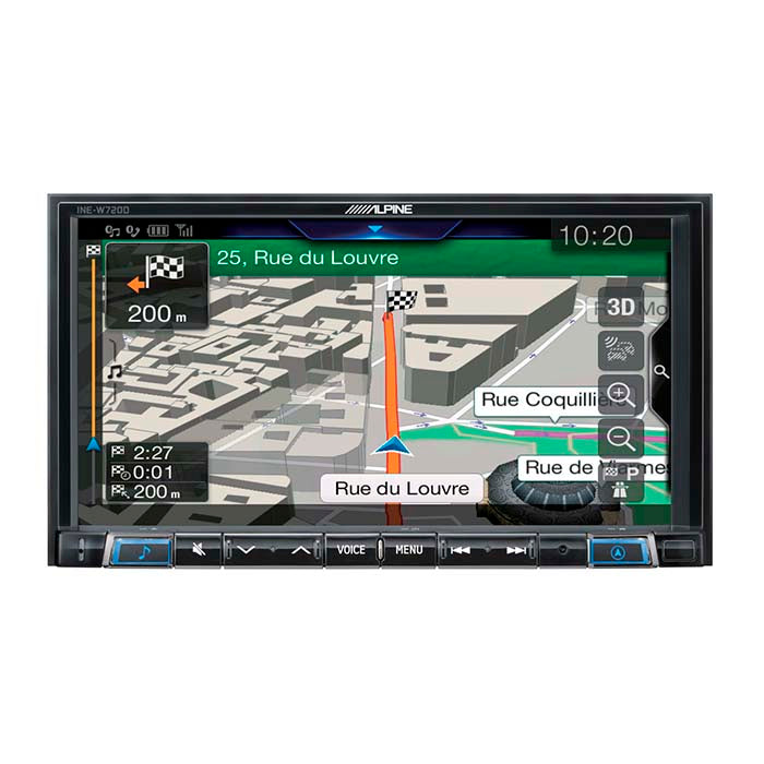 Alpine INE-W720D 2-DIN-multimedianavigaattori