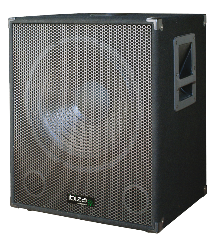 Ibiza 15" Aktiivinen Subwoofer 800 Wattia