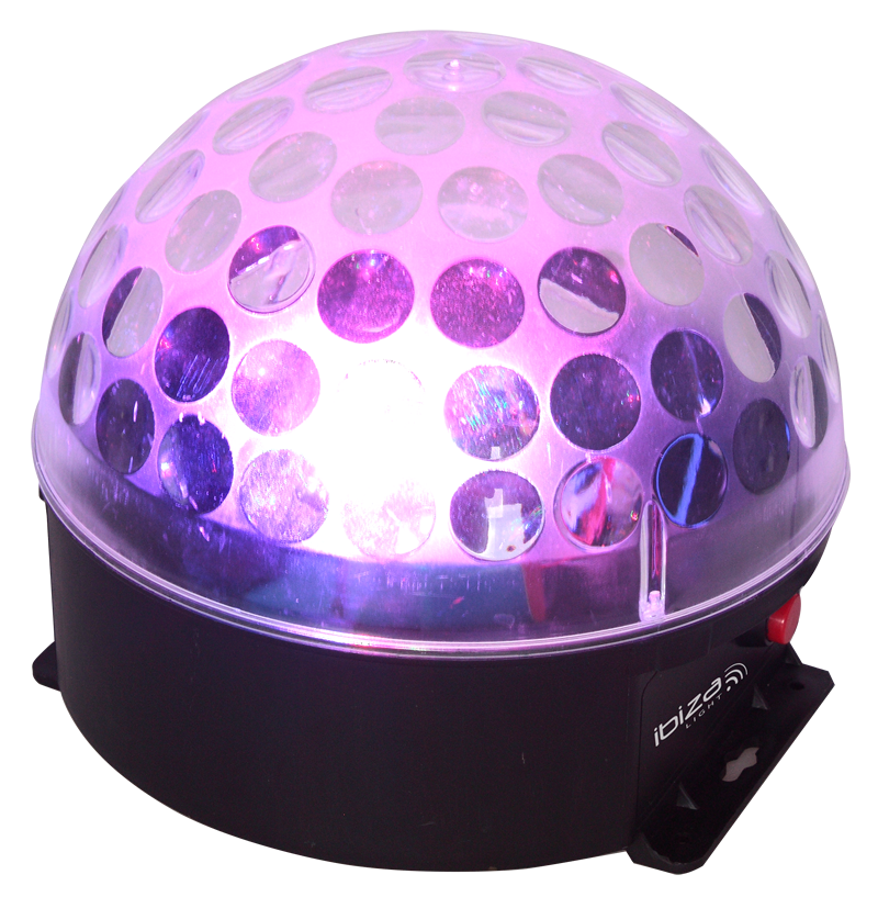 Ibiza Astro-Bat RGBA LED diskovalot