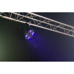 Ibiza XL RGBW+UV PAR-valaisin (16x6 + 4x30W)