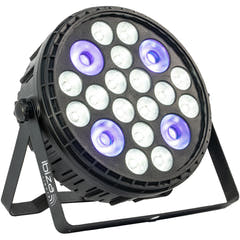 Ibiza XL RGBW+UV PAR-valaisin (16x6 + 4x30W)
