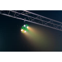 Ibiza XL RGBW+WWCW PAR-valaisin (16x6 + 4x30W)