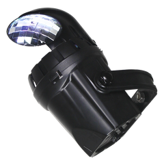 Ibiza 2-i-1 discolight valkoinen LED