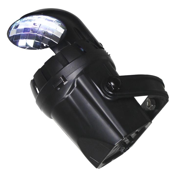 Ibiza 2-i-1 discolight valkoinen LED