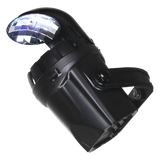 Ibiza 2-i-1 discolight valkoinen LED