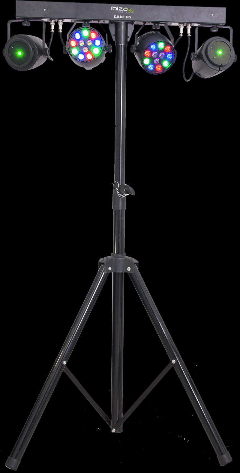 Ibiza LED valopalkki + laser