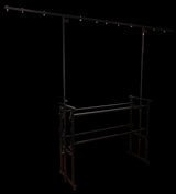 Ibiza ammattimainen DJ teline valopuomilla