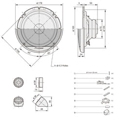 Pioneer TS-G170C 2-tie Autokaiutinjärjestelmä (17cm, 6,5")