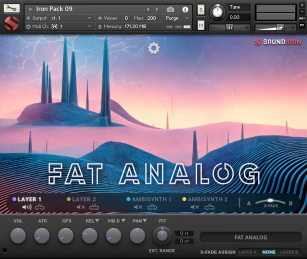 Iron Pack 9 - Fat Analoginen