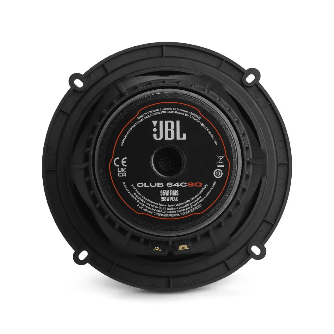 JBL Club 64CSQ 6,5" komponenttisarja, hiilikuitu