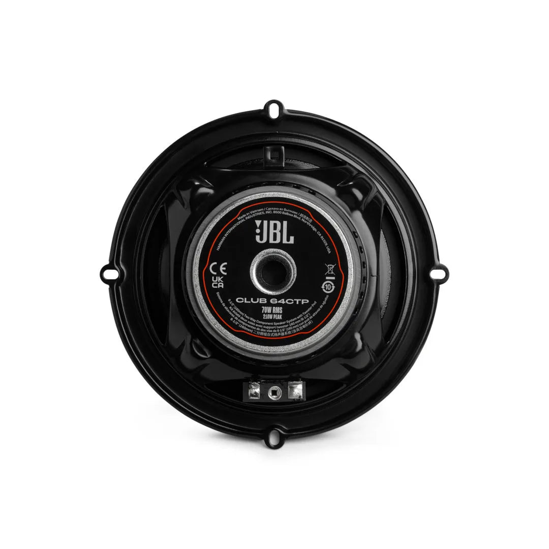JBL Club 64CTP 6,5" komponenttisarja tweeter-podeilla