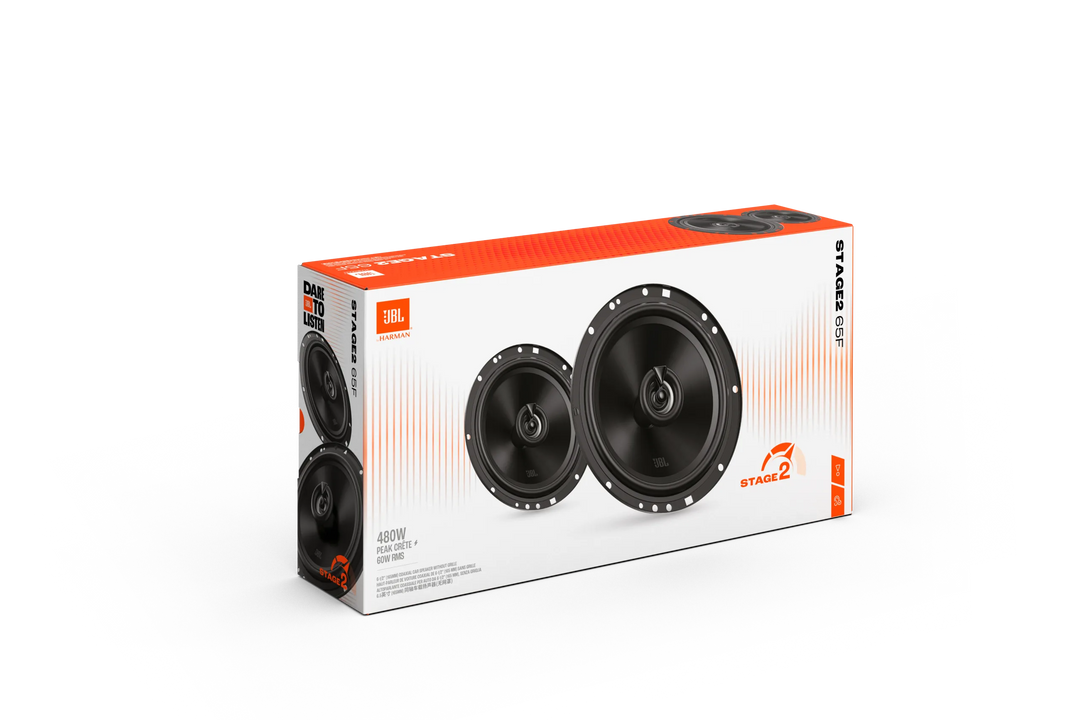 JBL Stage2 Gen2 65F 6,5" koaksiaaliset autokaiuttimet