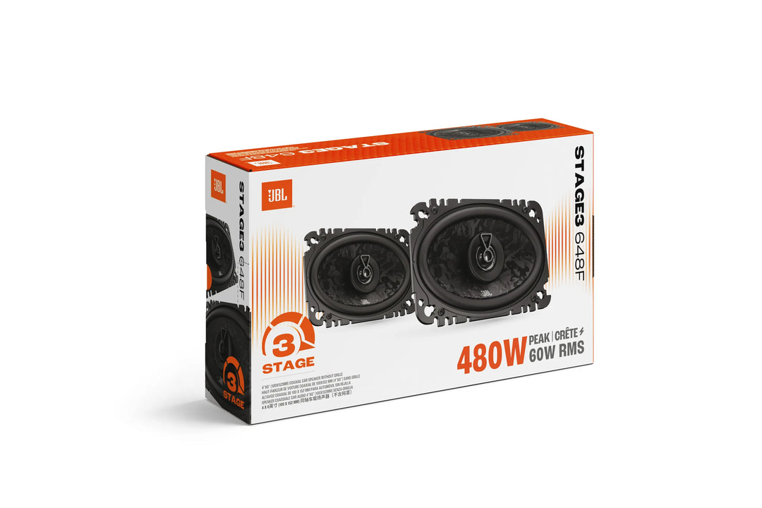 JBL Stage3 Gen2 648F 4x6" koaksiaaliset autokaiuttimet