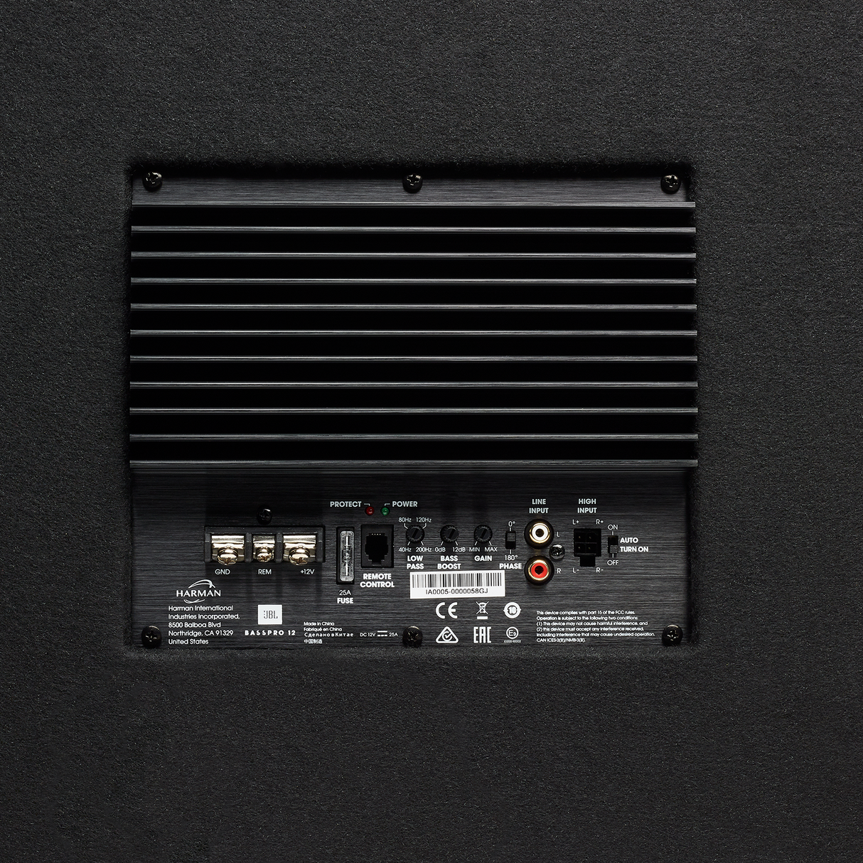 JBL BASS PRO12 aktiivinen subwoofer