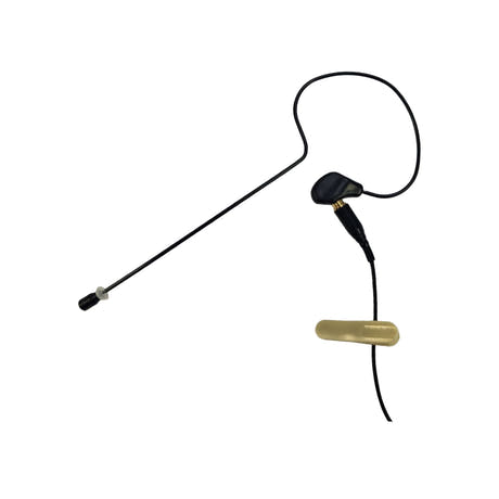 JTS CM-801B single ear headset-mikrotonit, musta