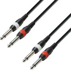 3 Star 6,3mm Stereo Jack Kaapeli (3m)