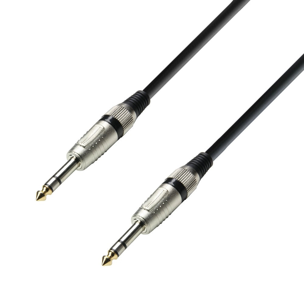 Adam Hall 6.3 mm Jack stereo - 6.3 mm Jack stereo (3 metriä)