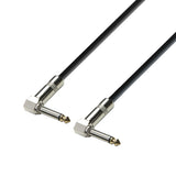 Instrumentti Kaapeli 6.3 mm Kulma Jack mono 6.3 mm Kulma Jack mono