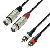 XLR Naaras Phono Adapterikaapeli (3m)