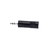 Sovitin Audio Connector 6.3mm Stereo Jack Female - 3.5mm Stereo Jack -liittimeen.