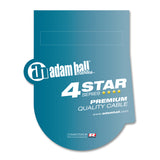 Adam Hall Cables 4 Star Serie - Instrumenttikaapeli REAN 6.3 mm Jack mono - 6.3 mm Jack mono 4.5 m 4.5 m