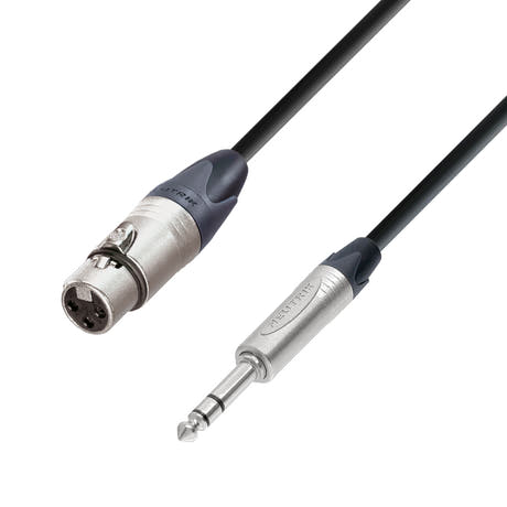 Neutrik XLR Naaras Balansoituun Jackiin (3 mtr.)