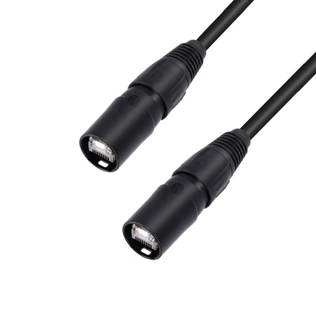 Adam Hall Cables 5 STAR ECON CAT6A 5 m - Netværkskabel | Cat.6a (S/FTP) Neutrik etherCON® | 5 m
