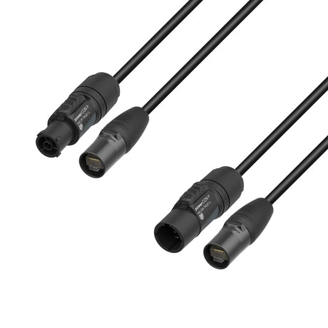 Adam Hall Cables 5 STAR H TCON N 0150 - Hybridkabel til netværk | Neutrik etherCON® x TRUE1® | 1,5 m