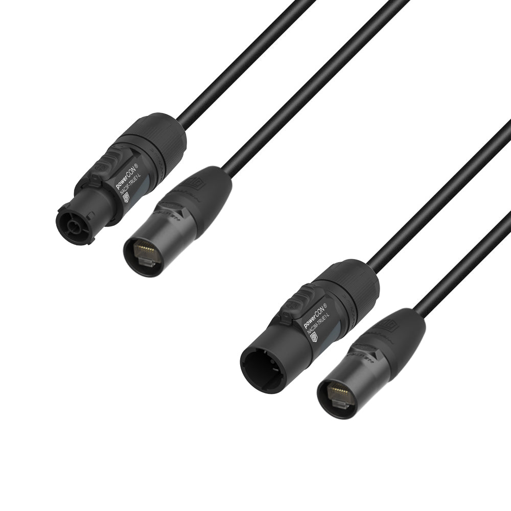 Adam Hall Cables 5 STAR H TCON N 0500 - Hybridikaapeli verkkoon | Neutrik etherCON® x TRUE1® | 5 m