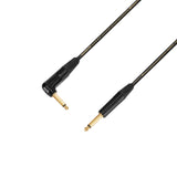 Adam Hall Cables 5 STAR IPR 0300 PALMER® KABEL - Instrumentkabel | Palmer® & Neutrik® vinklede jackstik x jackstik TS | 3 m