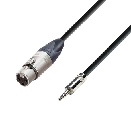 Adam Hall Cables 5 STAR MYF 0300 - Balanceret kabel Neutrik® XLR hun x Rean® minijack TRS | 3 m