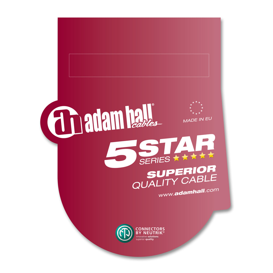 Adam Hall Cables 5 STAR 2.5 SPEAKON 15 m - kaiutinkaapeli Neutrik speakON® 4-napainen 2 x 2,5 mm² | 15 m