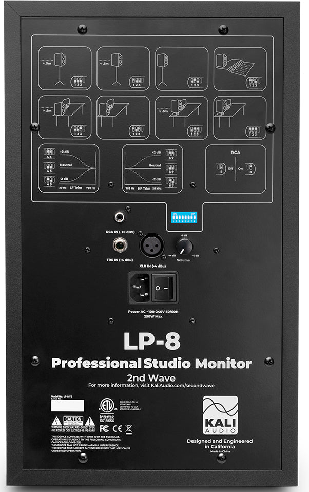 Kali Audio LP-8 V2 Black