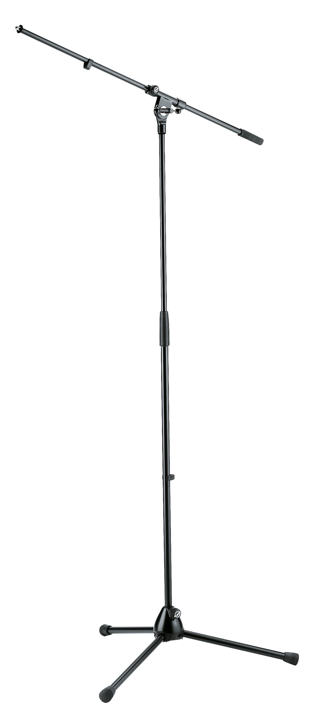 K&M mikrofoniteline 210/2 varrella 21100 Musta