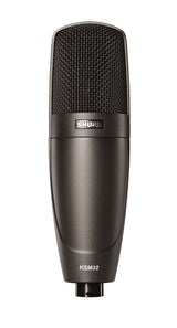 Shure KSM32 kondensaattorimikrofoni Opiskelumikrofoni
