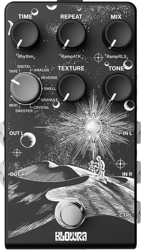 Klowra Everlast Multi Delay -pedaali