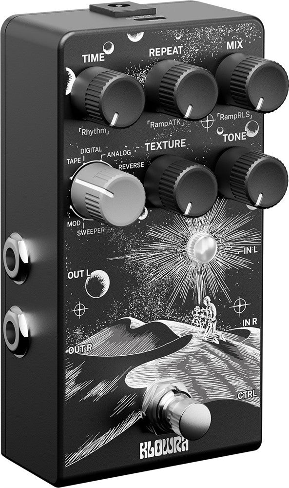 Klowra Everlast Multi Delay -pedaali