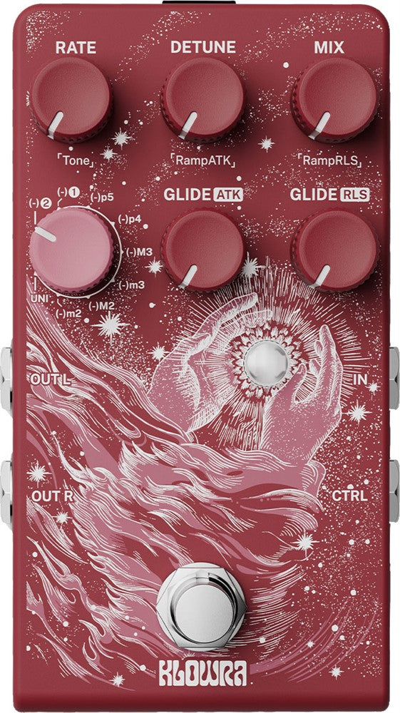Klowra Vein Multi Pitch-Shifter & Harmonic -pedaali