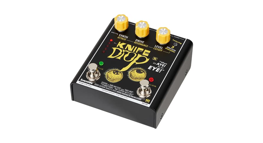 Eventide Knife Drop -suboktavifuzz-pedaali