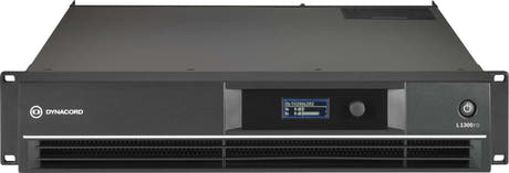 Dynacord L1300FD - Digitaalinen Vahvistin (2x650W, DSP)