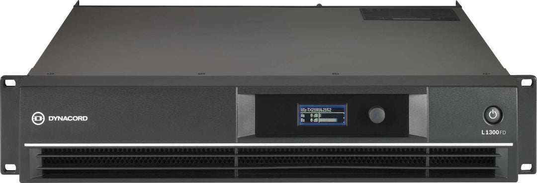 Dynacord L1300FD - Digitaalinen Vahvistin (2x650W, DSP)