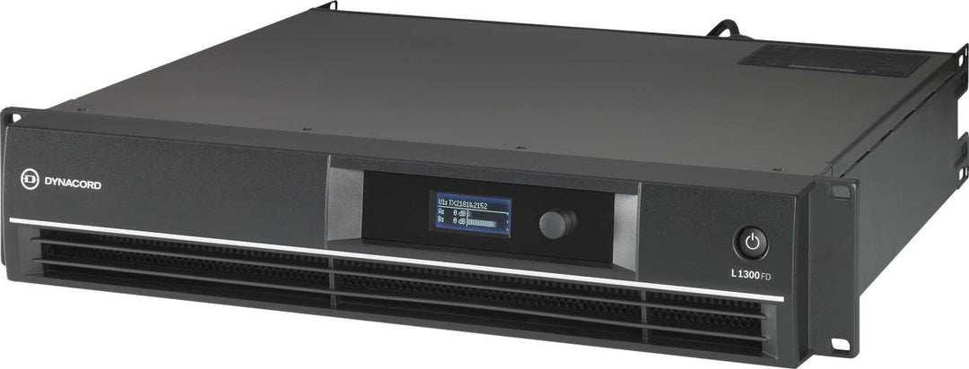 Dynacord L1300FD - Digitaalinen Vahvistin (2x650W, DSP)