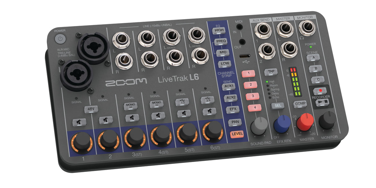 ZOOM LiveTrak L-6