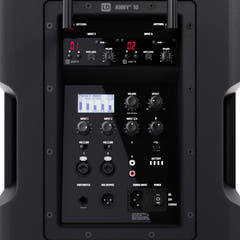 LD Systems ANNY® 10 HBH 2 B5 - 10" kannettava, paristoilla toimiva Bluetooth® PA-järjestelmä, jossa mikseri, 1x langaton käsimikrofoni ja 1x headset-mikrofoni (sis. bodypack)