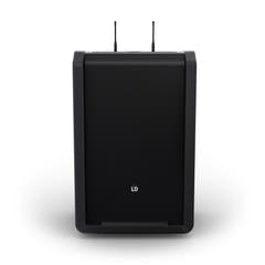 LD Systems ANNY® 10 HHD 2 B8 - 10" kannettava akkukäyttöinen Bluetooth®-PA-järjestelmä mikserillä ja 2x langattomalla käsimikrofonilla