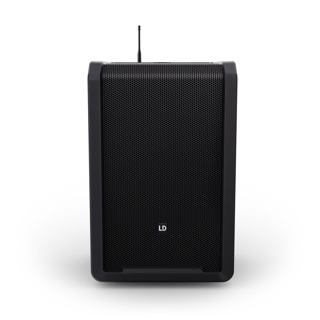LD Systems ANNY® 10 HHD B5 - 10" kannettava akulla toimiva Bluetooth® PA-järjestelmä miksereineen ja 1x langaton käsimikrofoni